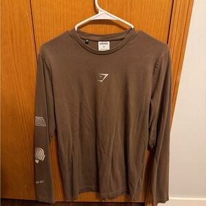 Gymshark Men's Earthy Tone Long Sleeve Tee